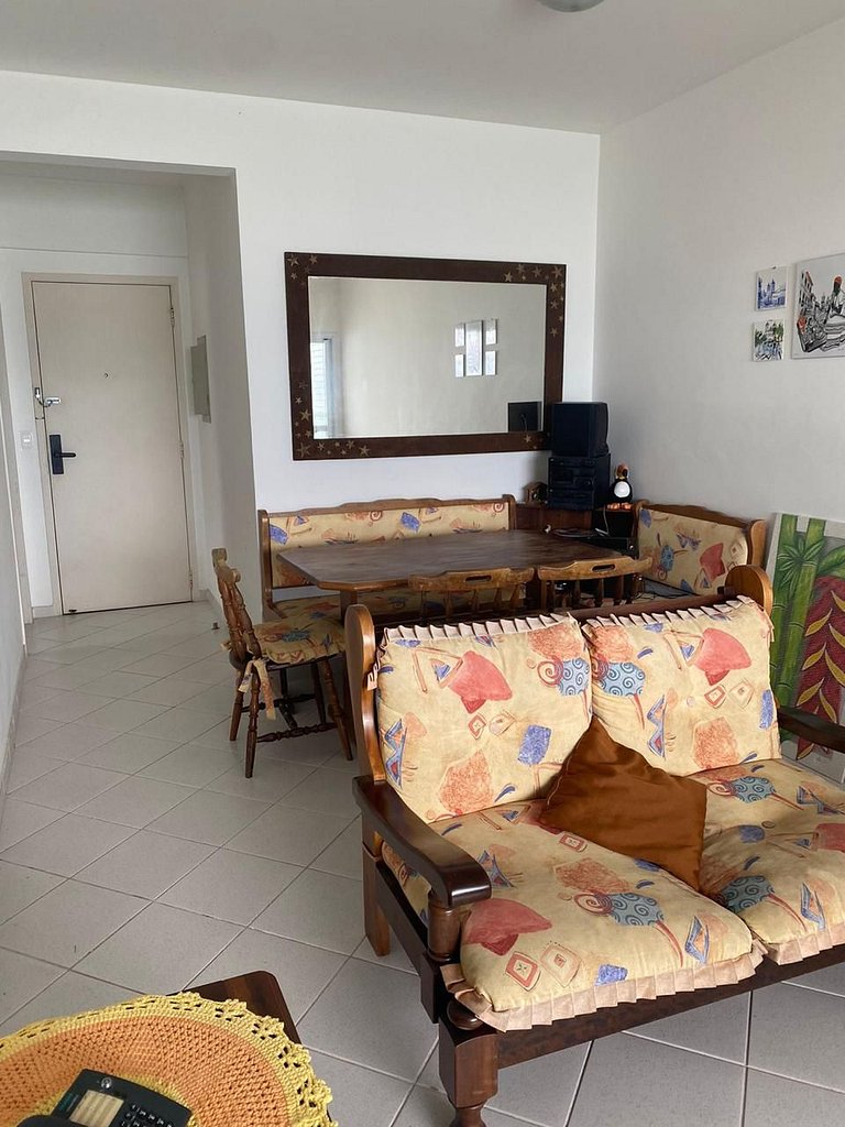 Maravilhoso Apto Beira-Mar Prainha, Caraguatatuba com Piscin