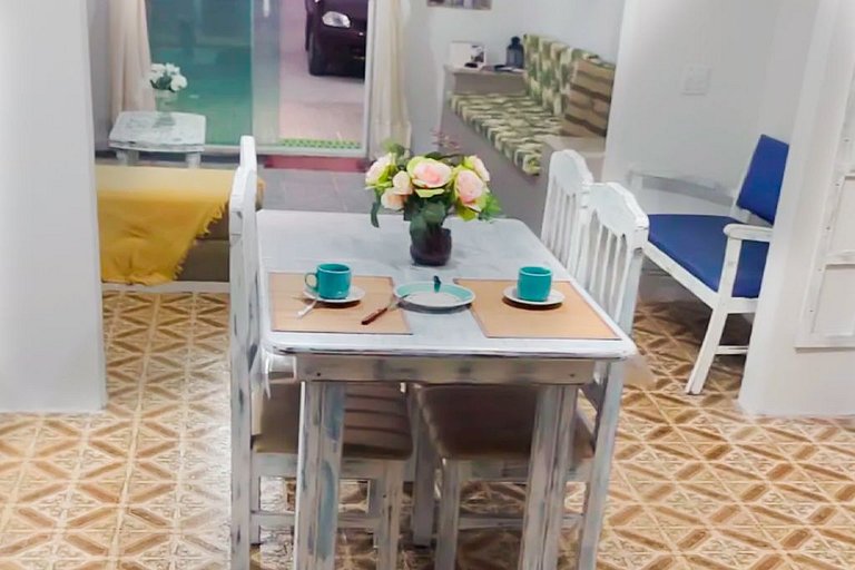 Piscina e Churrasq. p/ Família – Praia Forte