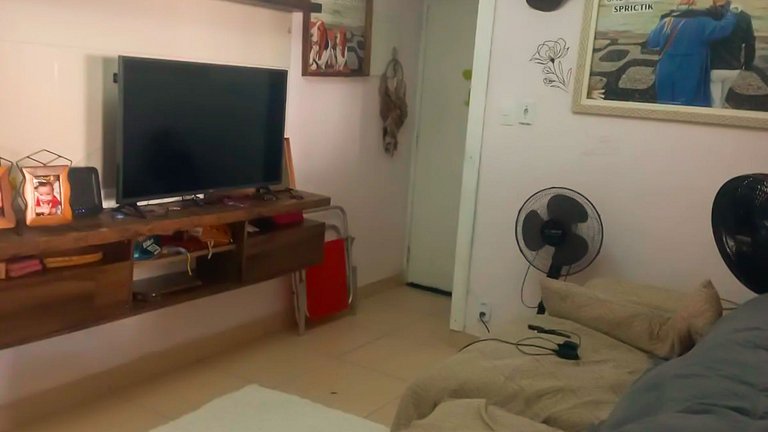 Apartamento Confortável a 100 m da Praia