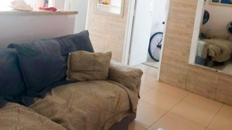 Apartamento Confortável a 100 m da Praia
