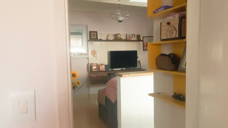 Apartamento Confortável a 100 m da Praia
