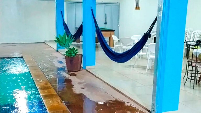 Aconchego e Lazer com piscina em Jaboticabal!