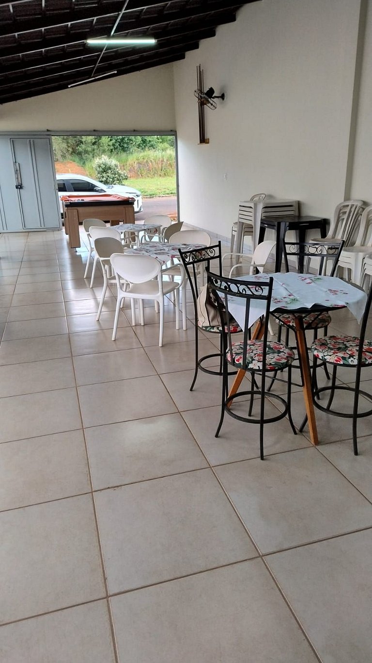 Aconchego e Lazer com piscina em Jaboticabal!