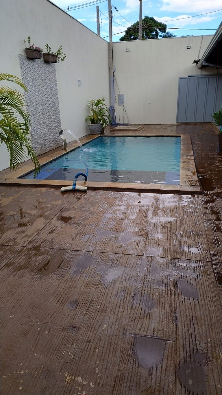 Aconchego e Lazer com piscina em Jaboticabal!