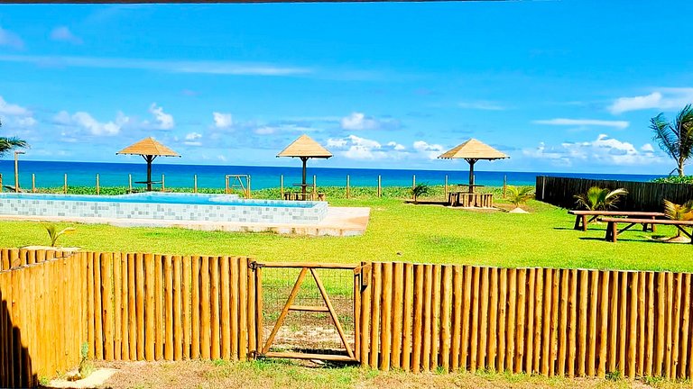 Porto de Sauípe Beira-Mar c/ 3 Suítes, Piscina
