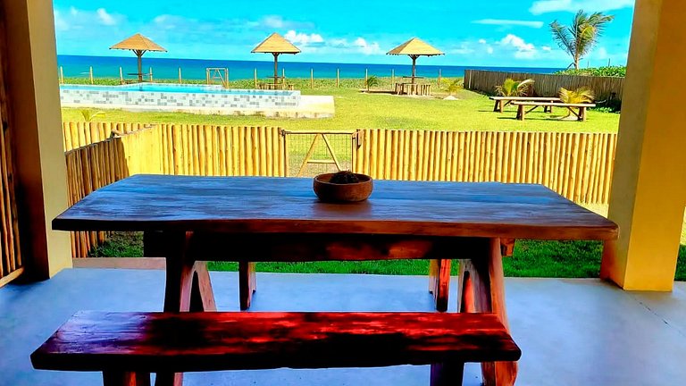 Porto de Sauípe Beira-Mar c/ 3 Suítes, Piscina