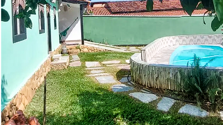 Piscina e Churrasqueira em Pirenópolis