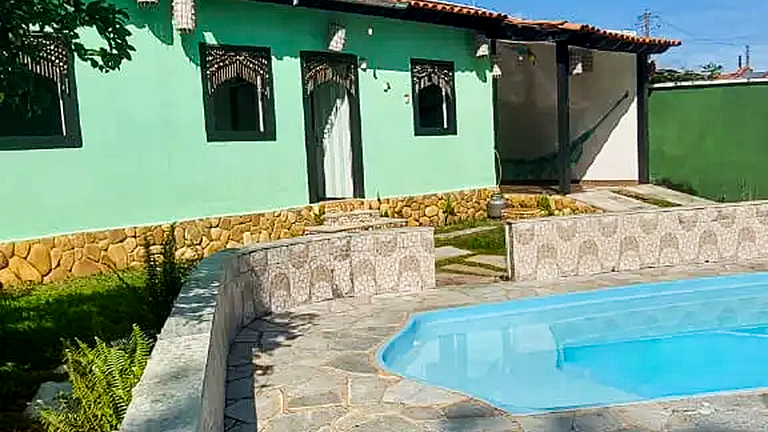 Piscina e Churrasqueira em Pirenópolis