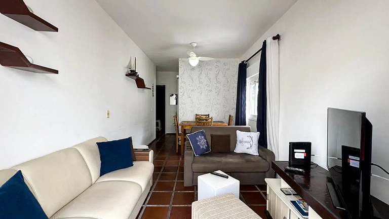 Seu Refúgio a Dois – Perto da Praia de Guarujá