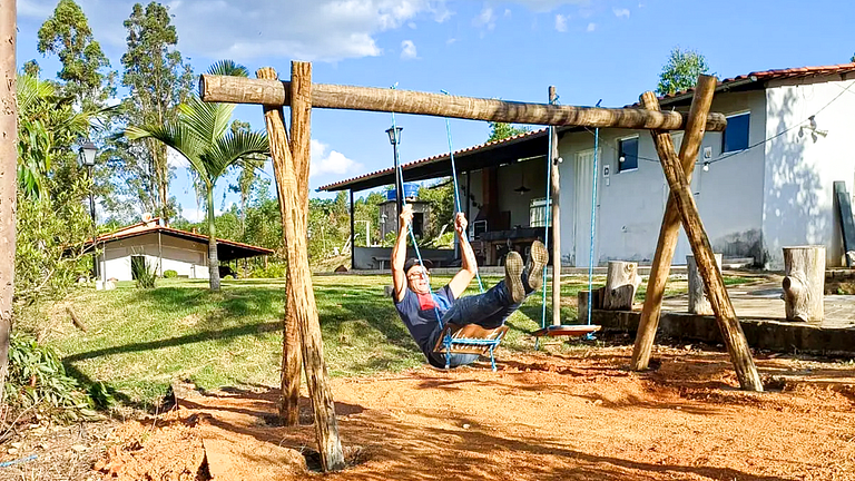 Sítio com Piscina e Natureza Próximo a Tiradentes