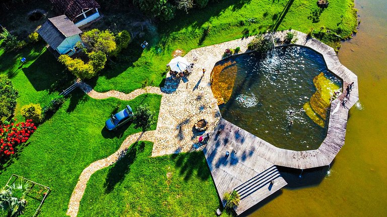 Casa na Mantiqueira com Piscina e Churrasqueira
