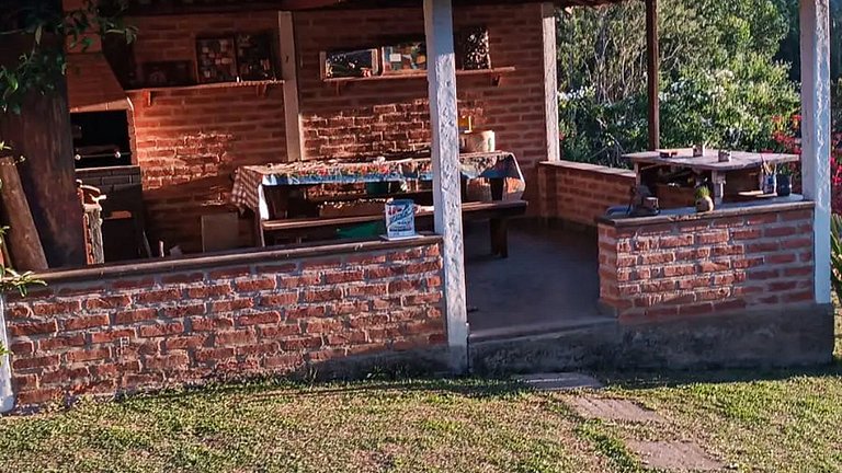 Casa na Mantiqueira com Piscina e Churrasqueira