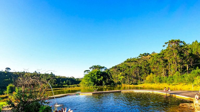 Casa na Mantiqueira com Piscina e Churrasqueira