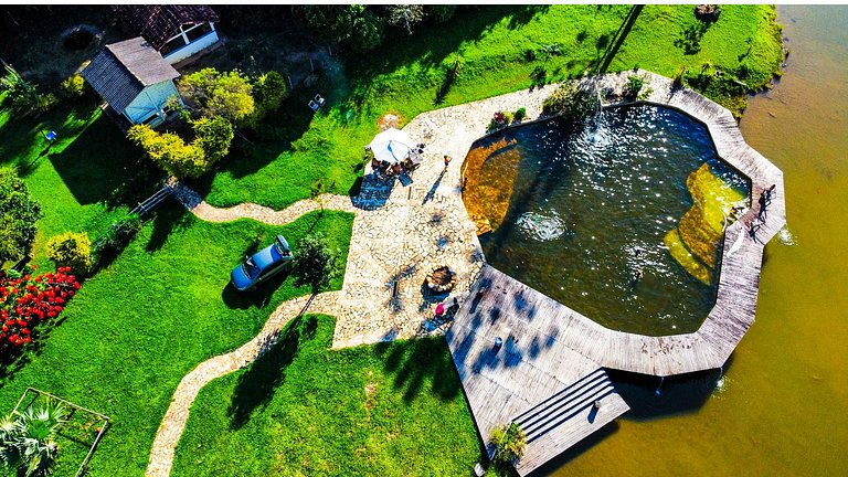 Sítio com Piscina e Vista na Serra de Aiuruoca