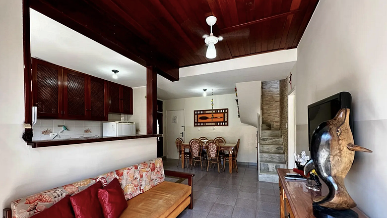 Ubatuba/Praia Grande:Cobertura, Vista Mar, Garagem
