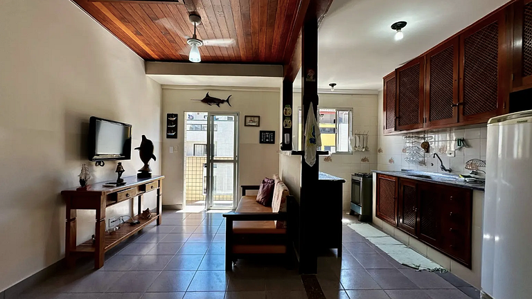 Ubatuba/Praia Grande:Cobertura, Vista Mar, Garagem