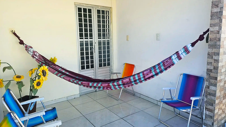 Casa 2 Quartos em Porto de Pedras c/ Ar e Wi-Fi