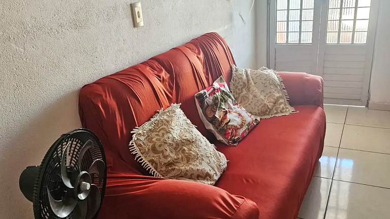 Casa 2 Quartos em Porto de Pedras c/ Ar e Wi-Fi