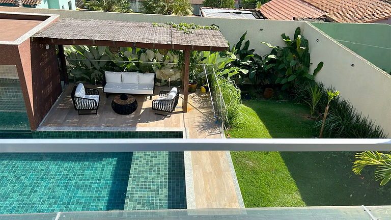 Casa Luxo 3 Quartos com Piscina e Sauna