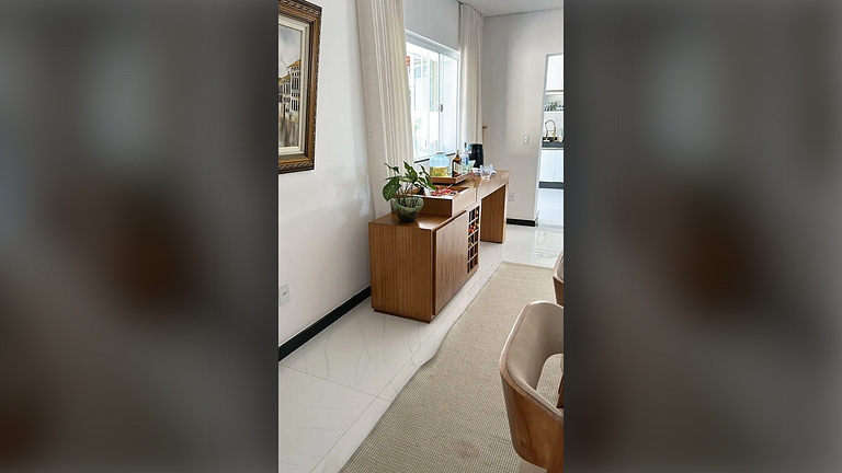 Casa Luxo 3 Quartos com Piscina e Sauna
