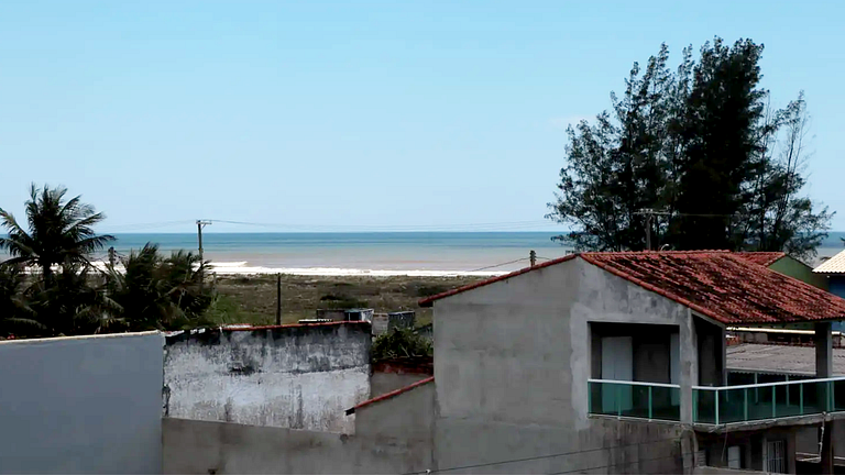 Casa 2 Quartos com Vista Mar e Churrasqueira