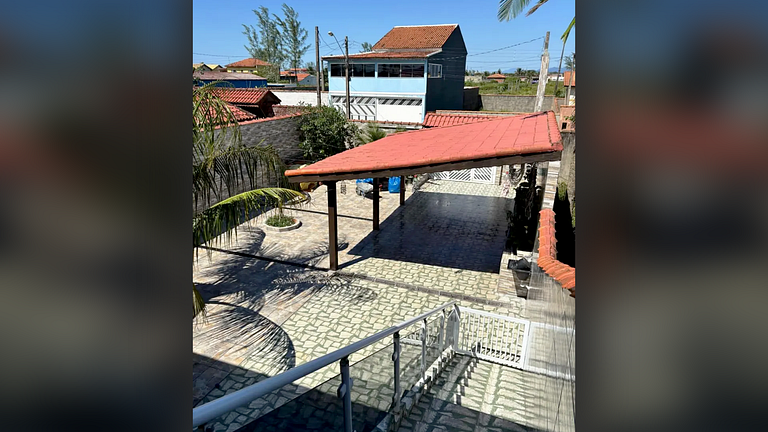 Casa 2 Quartos com Vista Mar e Churrasqueira
