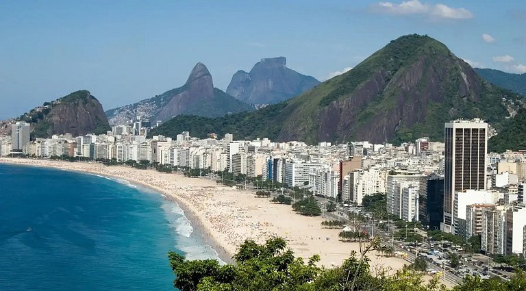 Copacabana Cobertura com área gourmet