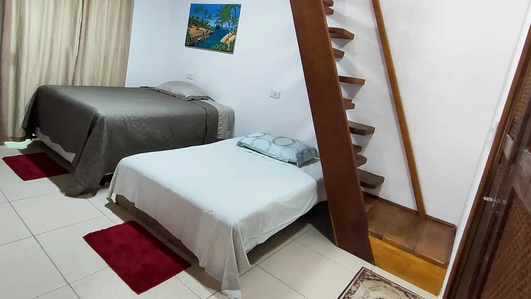 Casa Água Branca para até 8 - Perto da Praia