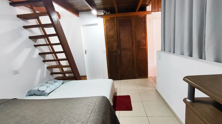 Casa Água Branca para até 8 - Perto da Praia