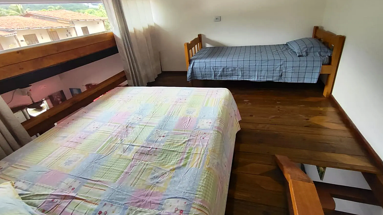 Casa Água Branca para até 8 - Perto da Praia