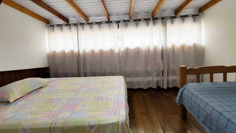 Casa Água Branca para até 8 - Perto da Praia