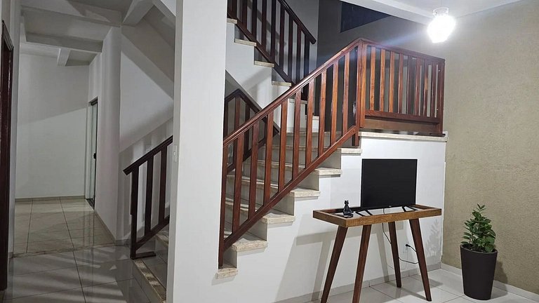 Relaxe: Casa com Sala de Massagem e Churrasqueira