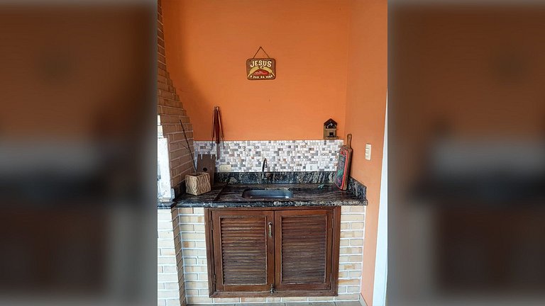 Paraty Bela casa : Piscina e Churrasqueira