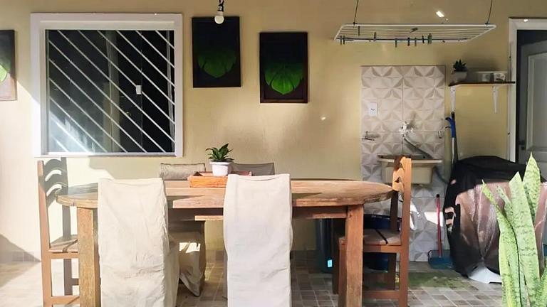 Camaçari casa 2 quartos, Piscina e Churrasqueira