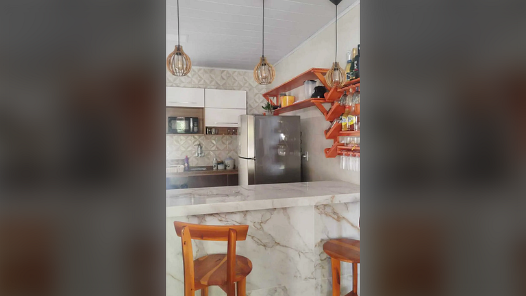 Camaçari casa 2 quartos, Piscina e Churrasqueira