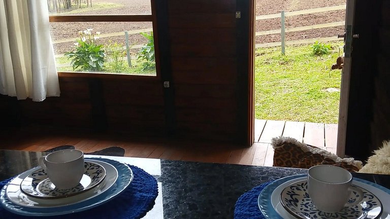 Seu Chalé Serra Catarinense : Wi-Fi e muito espaço