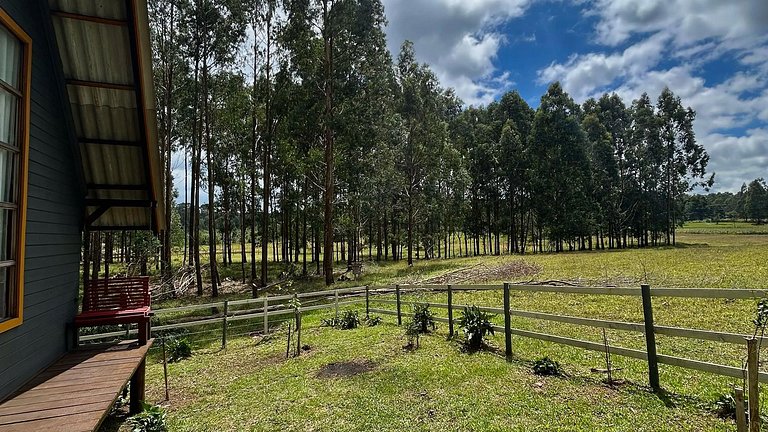 Seu Chalé Serra Catarinense : Wi-Fi e muito espaço