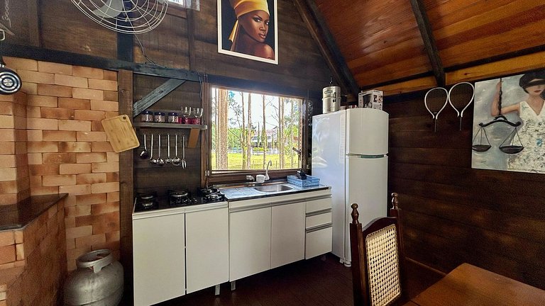 Seu Chalé Serra Catarinense : Wi-Fi e muito espaço