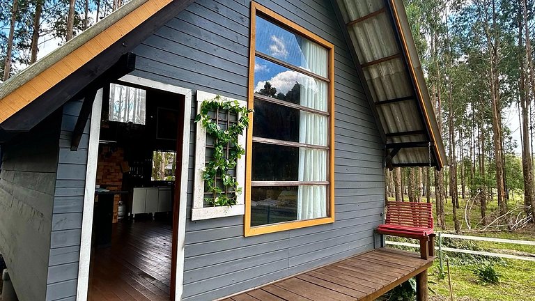 Seu Chalé Serra Catarinense : Wi-Fi e muito espaço