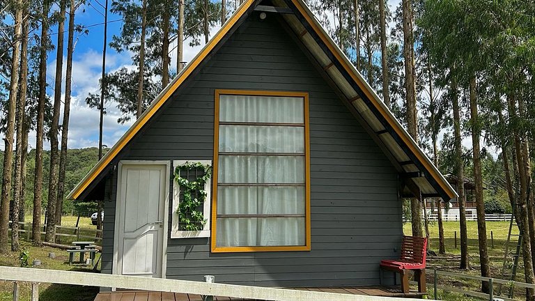 Seu Chalé Serra Catarinense : Wi-Fi e muito espaço