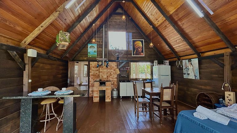 Seu Chalé Serra Catarinense : Wi-Fi e muito espaço