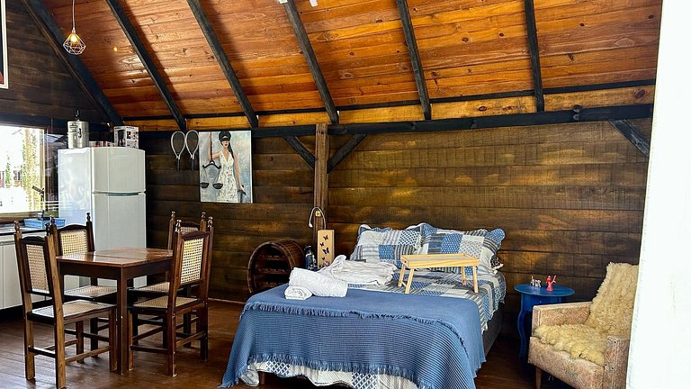 Seu Chalé Serra Catarinense : Wi-Fi e muito espaço