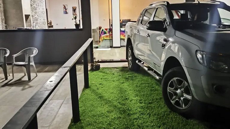 Refúgio em Formiga: Piscina e Churrasqueira