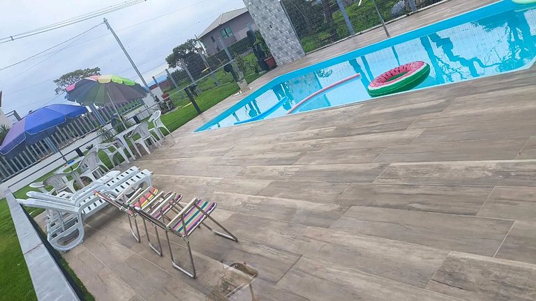 Refúgio em Formiga: Piscina e Churrasqueira