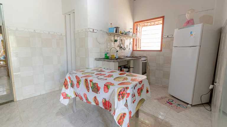 Casa para 8 Pessoas com Piscina e Churrasqueira