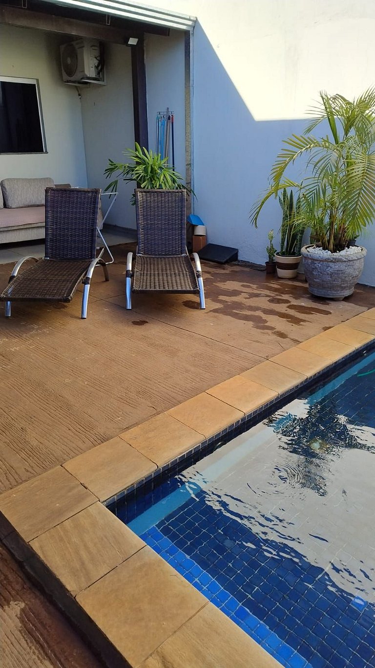 Aconchego e Lazer com piscina em Jaboticabal!