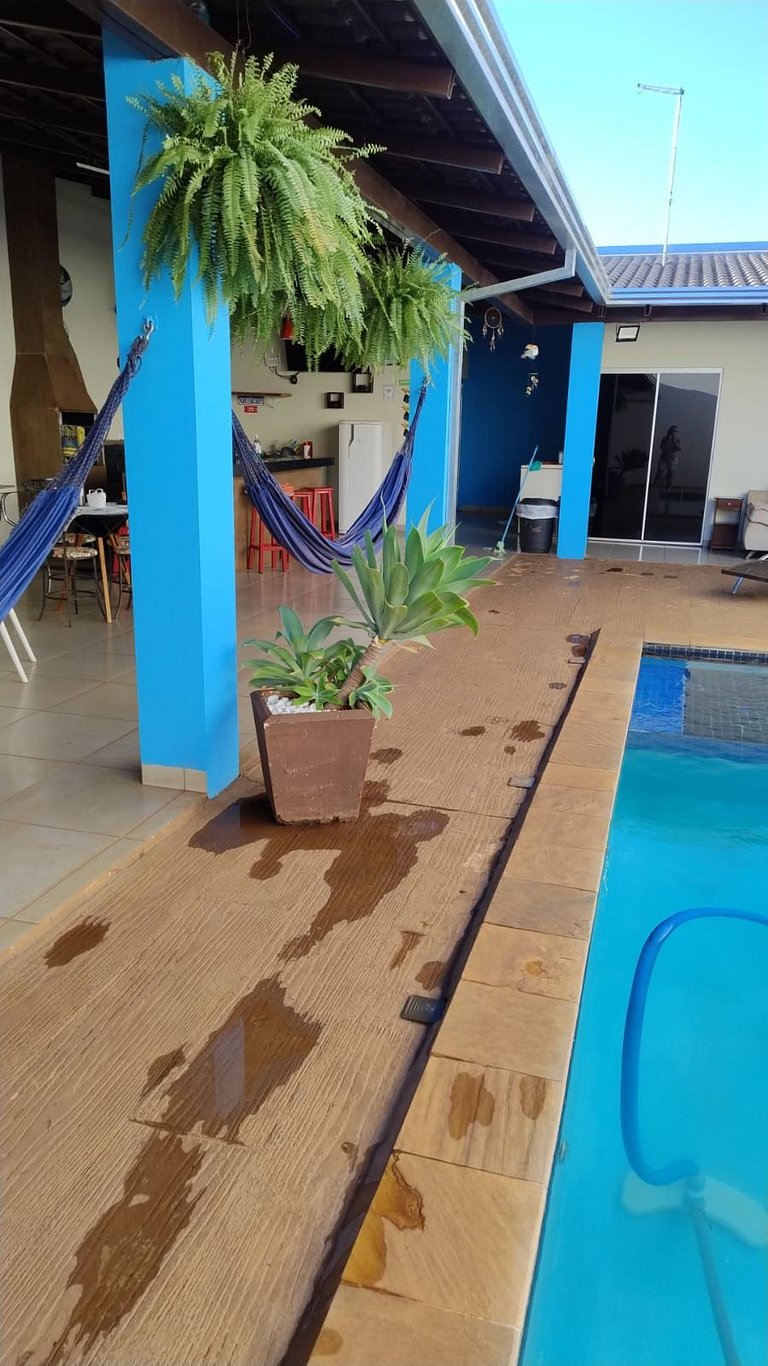 Aconchego e Lazer com piscina em Jaboticabal!