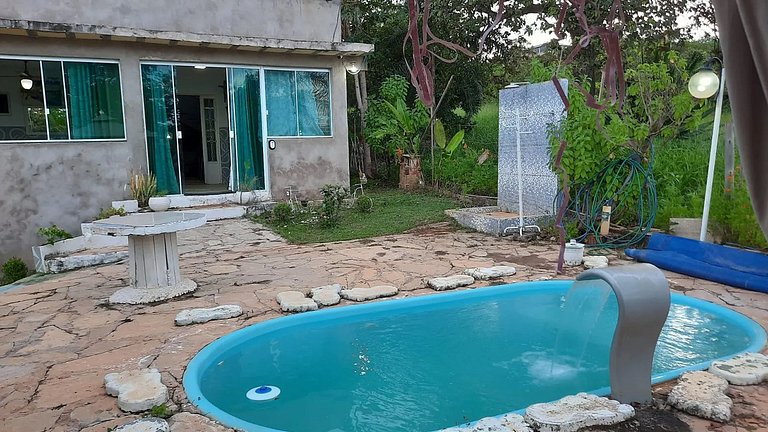 Alexania Casa Beira do Lago Piscina Churrasqueira