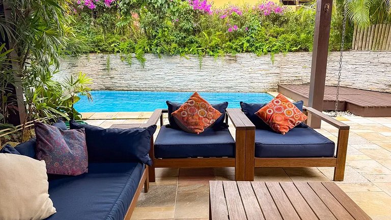 Barra do Una Excelente Casa com Piscina, e Sauna