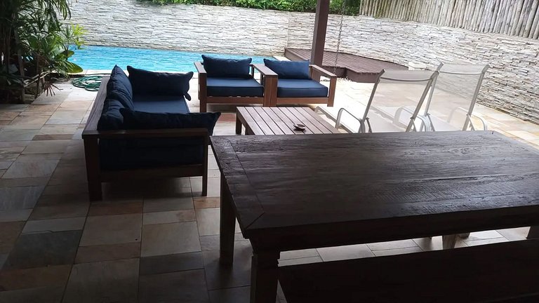 Barra do Una Excelente Casa com Piscina, e Sauna